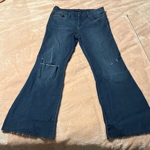 Sincerely Jules denim flare/bell bottom jeans size 11/30.